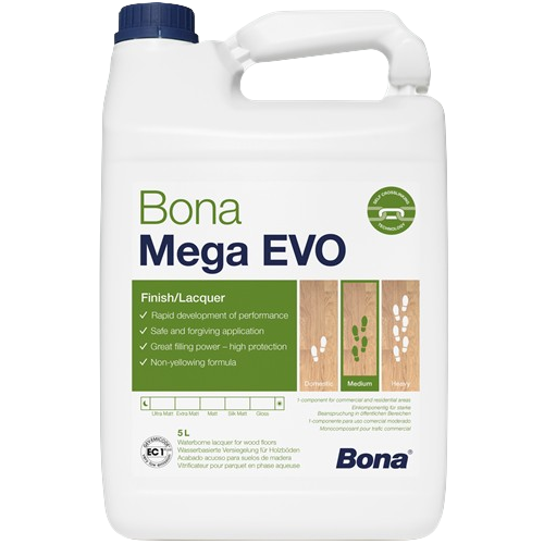 Bona Mega EVO, gulvlakk (Ekstra matt)