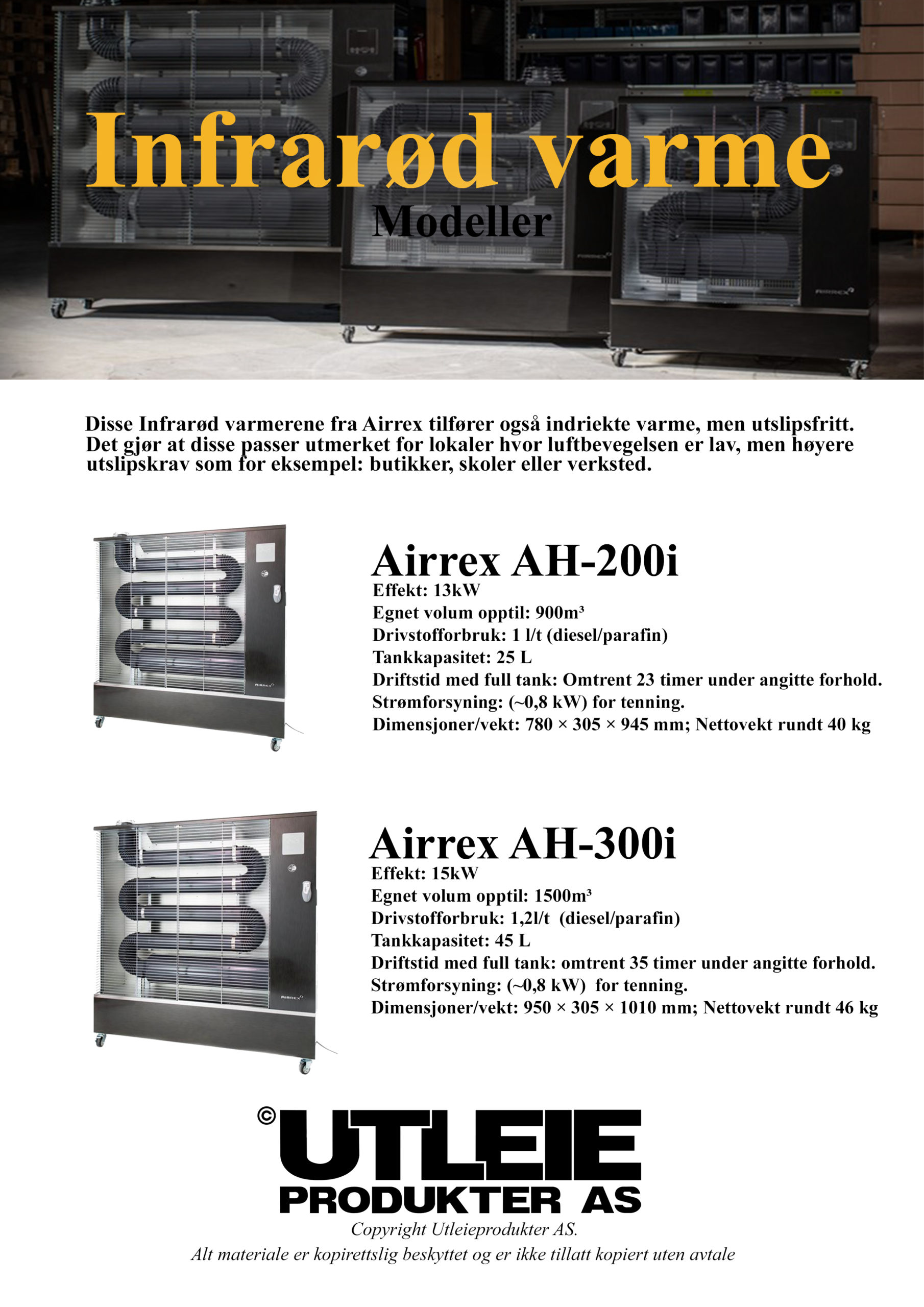 Airrex AH 200300i v2 Master Byggtørker